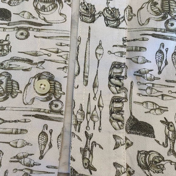 🎣 Mens Woolrich fishing button up XL - Picture 6 of 13